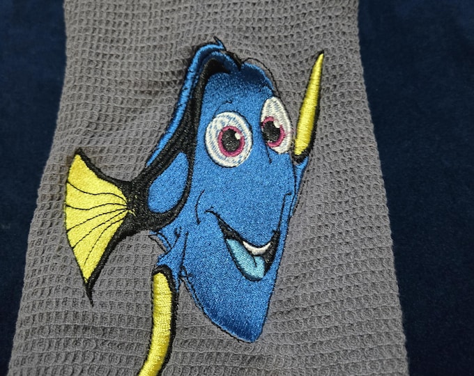 embroidered Dori towel