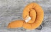 Decorative pillow nursing pillow cuddly pillow, waffle brandy yellow, 80 cm to 400 cm selectable, made of ÖKO-TEX© certified materials, Handmade 