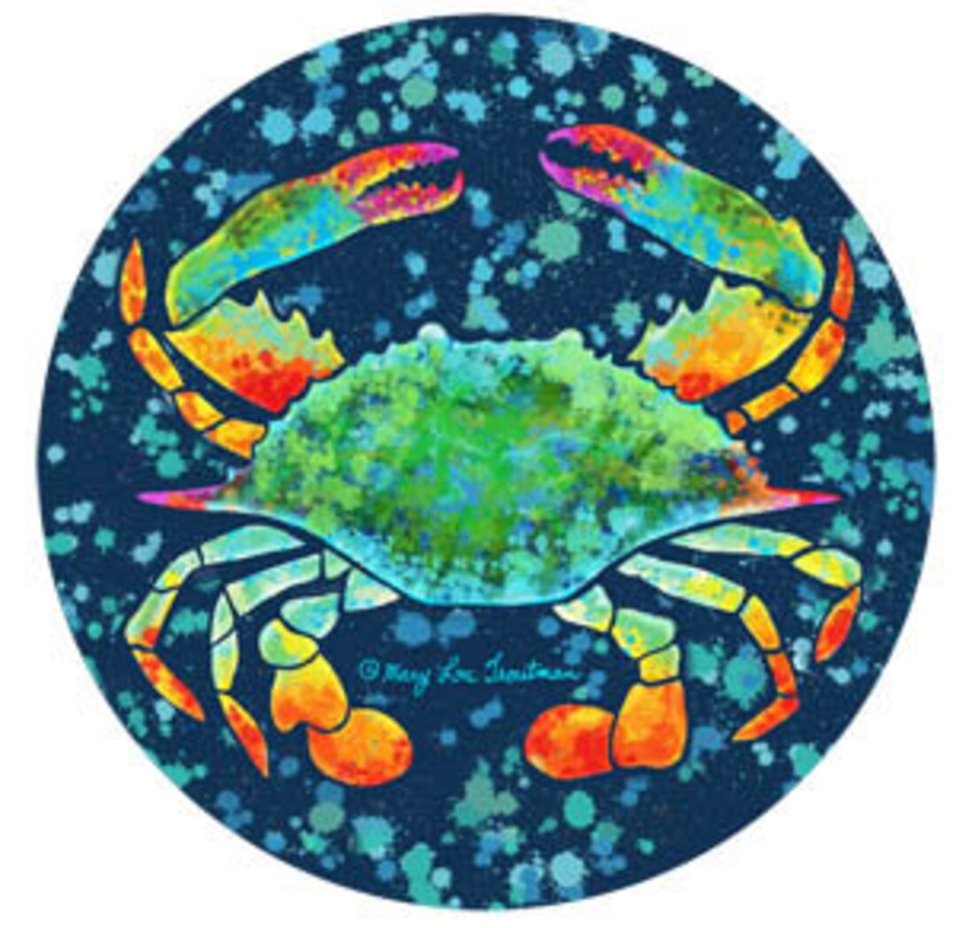 Splatter Crab Car Etsy