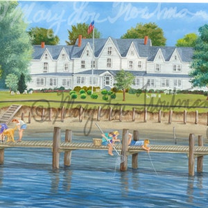 seven gables matted print
