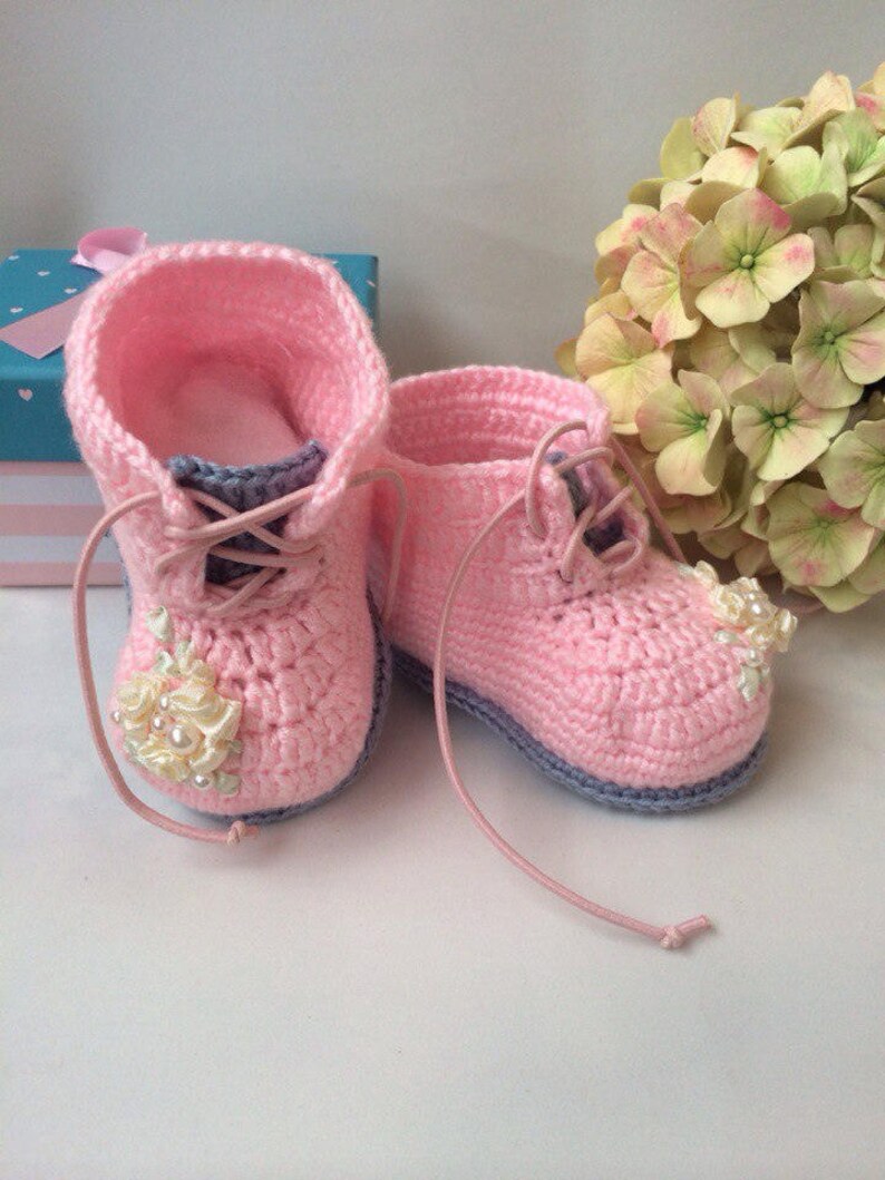baby girl crib sneakers