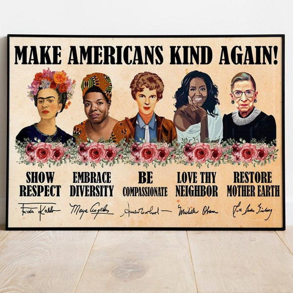 Kind Again Poster - Etsy