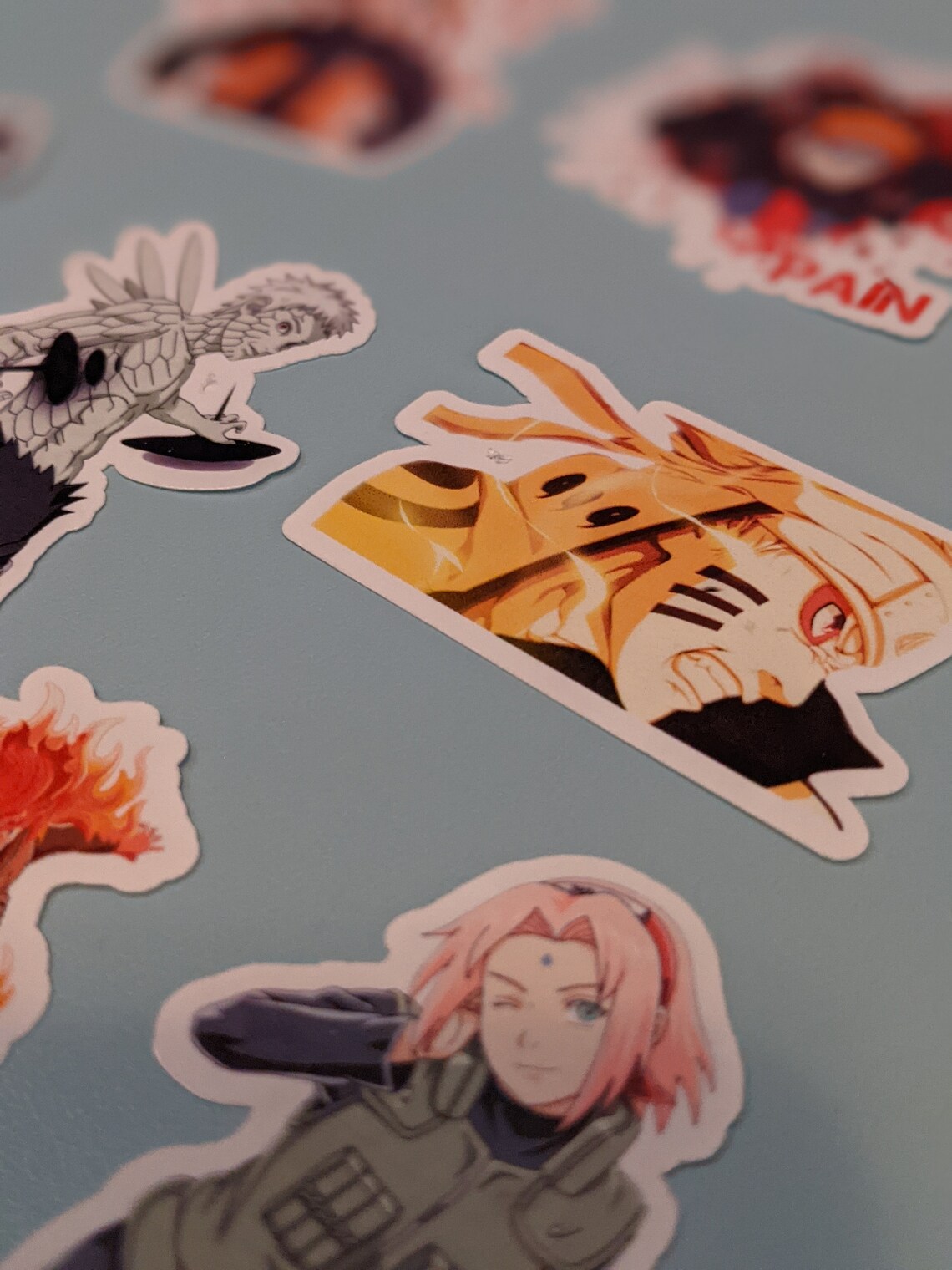 Naruto Shippuden Sticker Pack Weatherproof Etsy