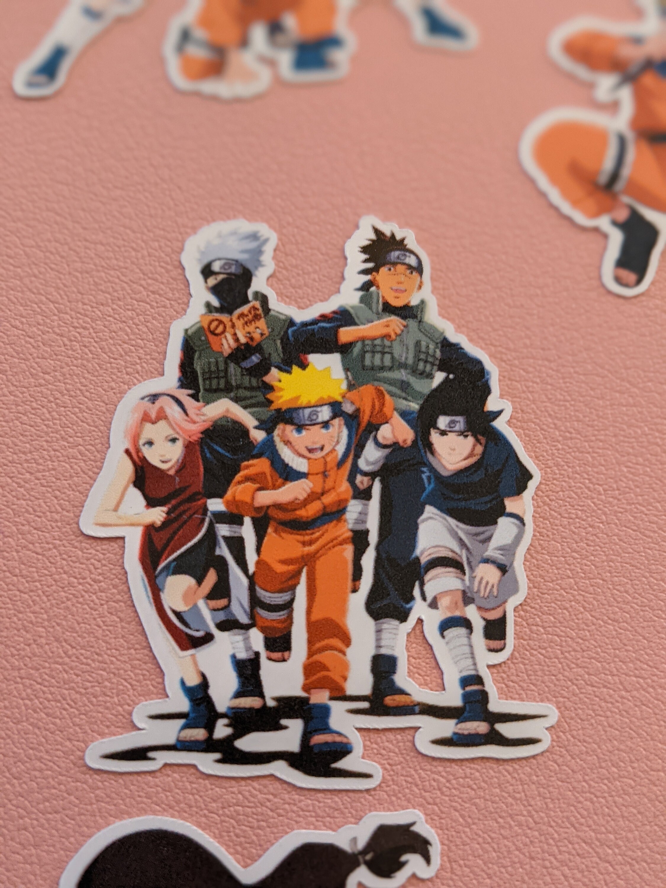 Naruto Sticker Pack 25 No Duplicates Etsy