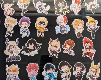 my hero academia sticker etsy