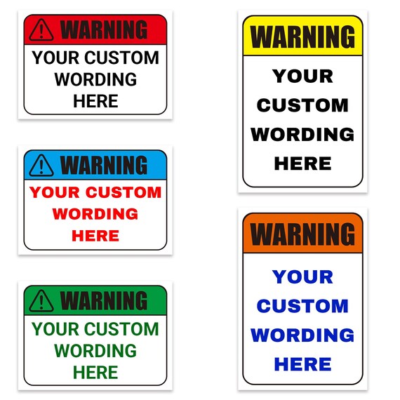 Custom Mandatory Sign Custom Mandatory Signs