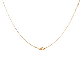 Minimalist choker necklace, ultra thin, very delicate.