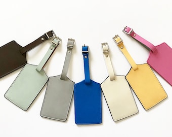 BLANK Luggage Tags. Assorted Colors. Random Selection