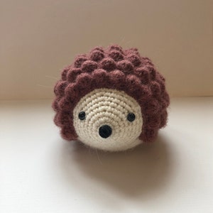 Crochet hedgehog pattern
