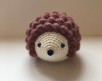 Crochet hedgehog pattern