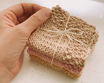 The Little Soybean Dishcloth Knitting Pattern