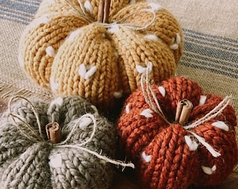 The Elba Pumpkins Knitting Pattern