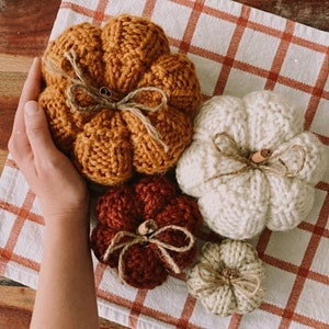 The Cut Jewels Pumpkins Knitting Pattern