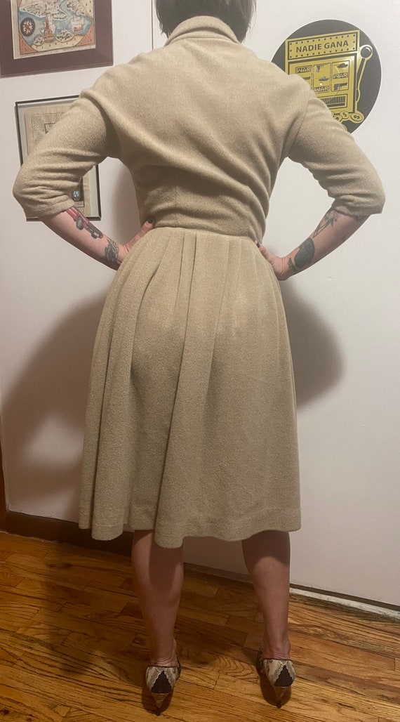 Fleece 1950s dress - image 2