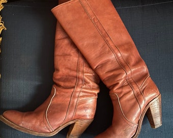 70s Frye Boots - Etsy Australia