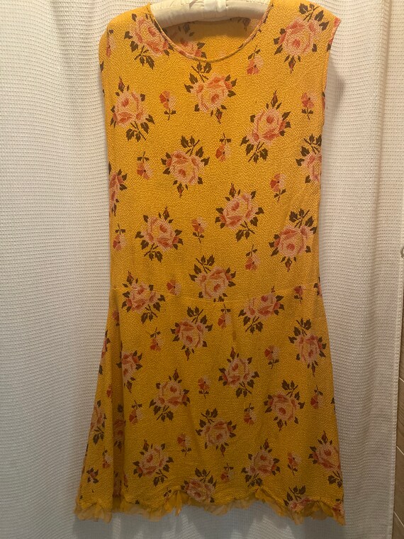1920s rose dress