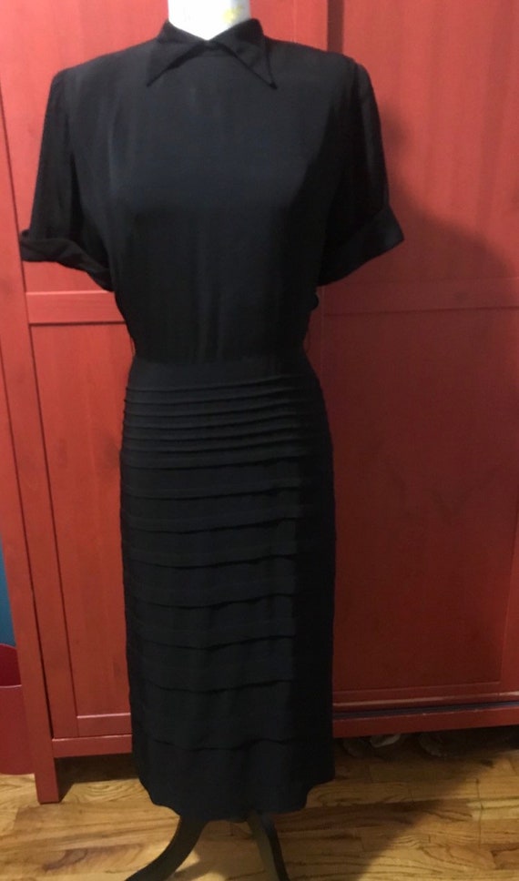 1940s little black dress