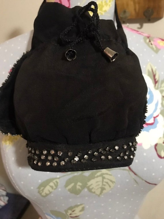 As is 1940s evening bag - image 1