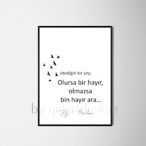 Islamic murals, Dua posters, Islamic posters, Islamic decoration, Mevlana quotes in Turkish, Turkish wall decoration