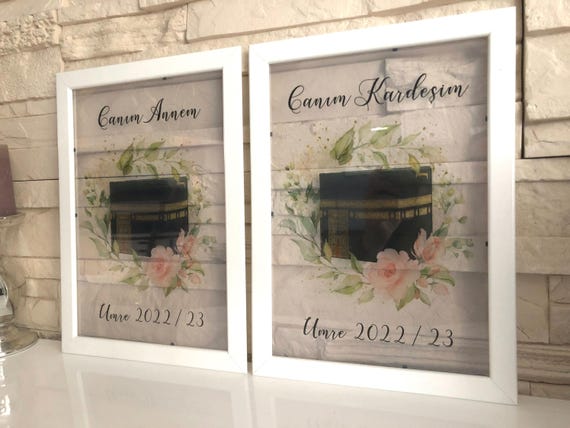 Islamisches Geschenk - Umrah Geschenk -  Hajj Geschenk - Geschenk Muslime - Islamische Wandbilder - Islamische Poster