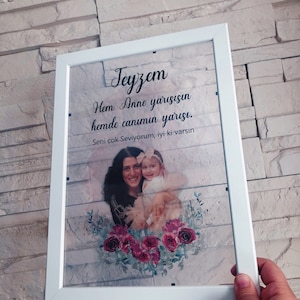 Teyze Geschenk -  Hala Geschenk - Anneler Günü - Geburtstag Geschenk Mama, Muttertagsgeschenk