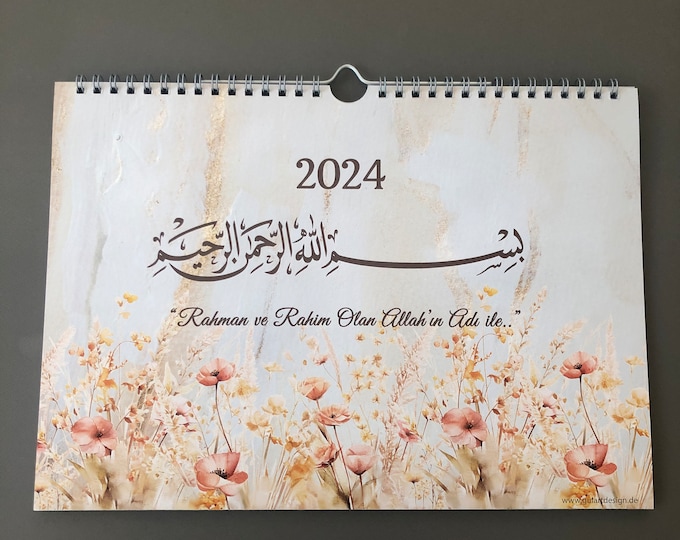 Islamischer Kalender 2024, dini günler takvimi 2024, Islamische 