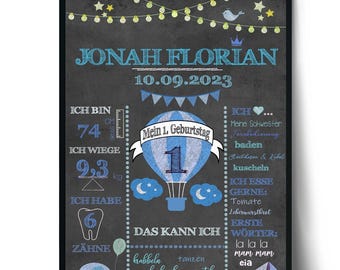 Tablero de hitos, tablero de cumpleaños, cumpleaños, baby shower, decoraciones para fiestas, cumpleaños infantiles