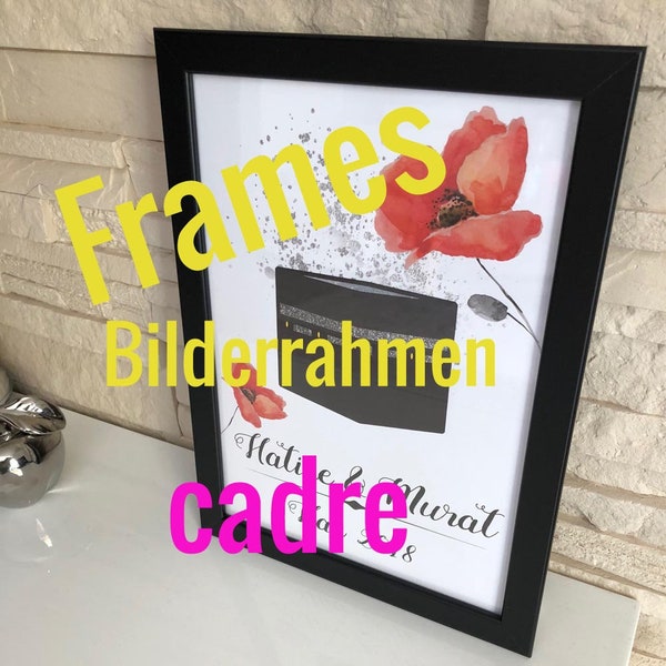 Picture frame, cadre, frames
