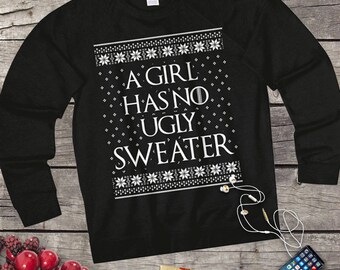 A Girl Has No Ugly Sweater, Game of thrones christmas