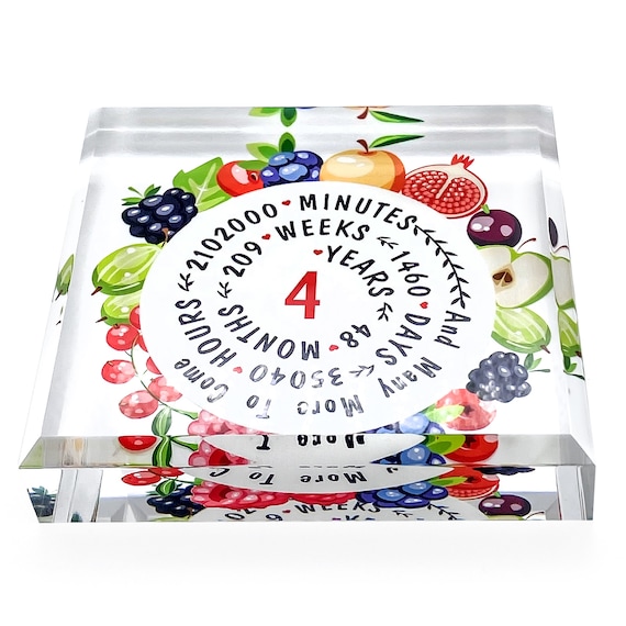 4 Years Wedding Anniversary Gift traditional Gift for 4 Years | Etsy