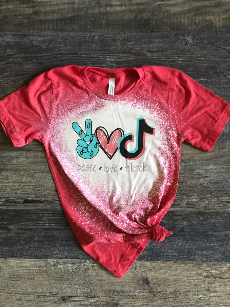 Free Free 55 Sublimation Peace Love Tik Tok Svg SVG PNG EPS DXF File