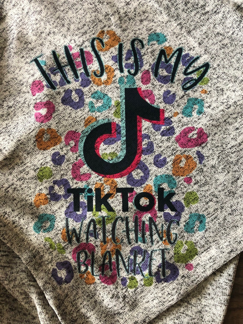 This is my TikTok Watching BlanketPeace Love TikTokTikTok Etsy