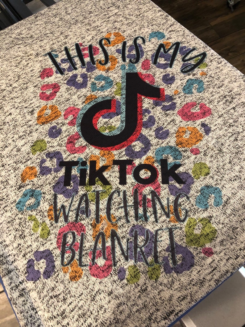 This is my TikTok Watching BlanketPeace Love TikTokTikTok Etsy