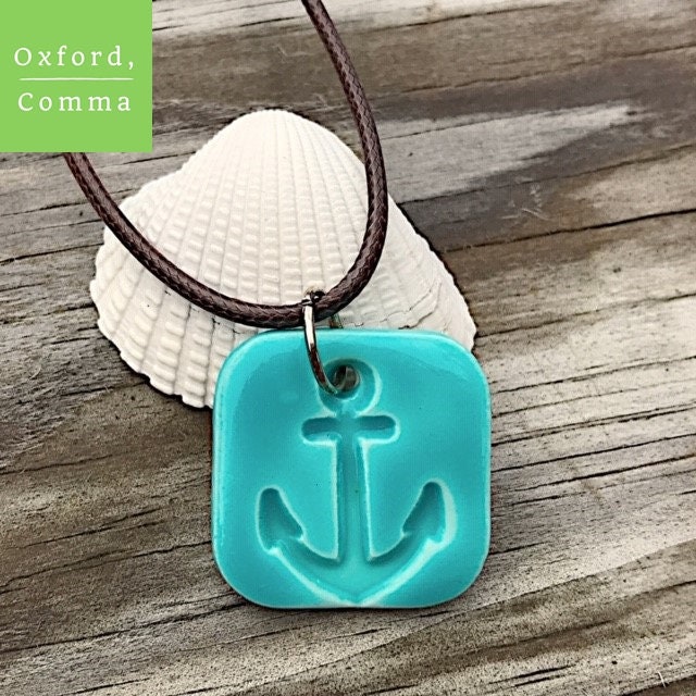 Anchor Pendant Anchor Charm Anchor Necklace Nautical - Etsy