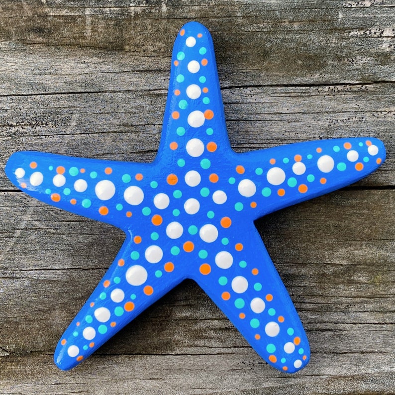 starfish magnet, fridge magnet, beach magnet image 3