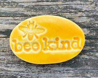 bee kind magnet, fridge magnet, refrigerator magnet, bee gift, bee decor, bee keeper gift