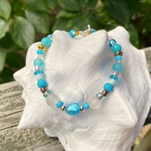 Herz Armband, Herz Schmuck, Perlenarmband, Boho Armband