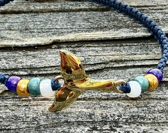 Bracelet Queue De Baleine Réglable En Corde Milan - Unisexe, Plusieurs Couleurs - Longueur Environ 65 Cm - 11