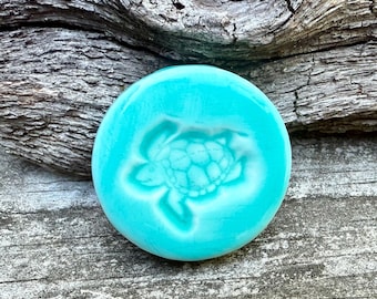 sea turtle magnet, fridge magnet, sea turtle gift, clay magnet, beach magnet, refrigerator magnet
