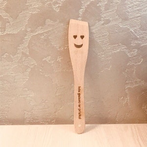 Birthday gift,Wooden spatula,Kitchen accessories,Engraving spatula,Cook gift,Kitchen decor,Personalized spatula,Wedding gift,gift spatula