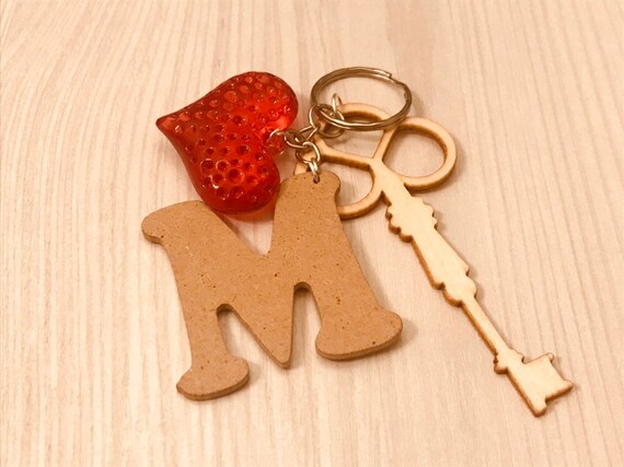 Initial keyring new look clearance