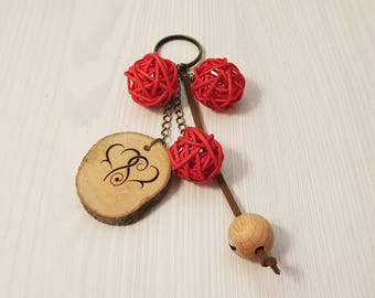 Couple keychain,personalized keychain,wooden keychain,personalized gift,wedding personalized gift,custom keychain,gift for her,sisters gift