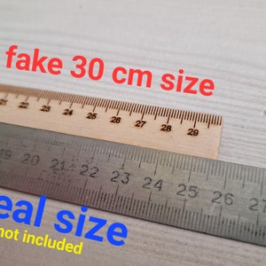 30 cm nepmaatliniaal, speciale liniaal, grappige liniaal, gepersonaliseerde liniaal, gegraveerde liniaal, gepersonaliseerde houten liniaal, liniaal, aangepast verzoek