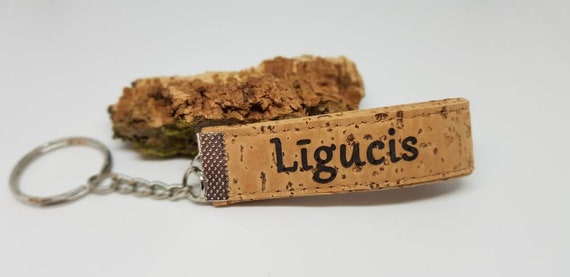Keychain - Rectangle - Troublemaker - Leather Keychain - Rectangle - Troublemaker - Leather
