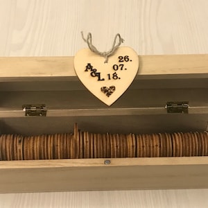 Mejores deseos para la novia y Grom, mejores deseos para el futuro, caja de invitados de la boda, corazones de la boda y deseo, caja de deseos de la boda personalizada, caja de deseos
