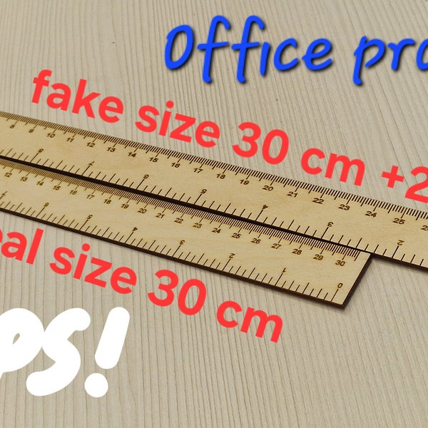 Trick Ruler for Size Enhancement Prank, 12 inches fake size ruler, trick ruler, prank ruler,personalized ruler,engraved ruler,