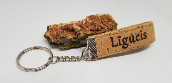 Keychain - Rectangle - Troublemaker - Leather Keychain - Rectangle - Troublemaker - Leather