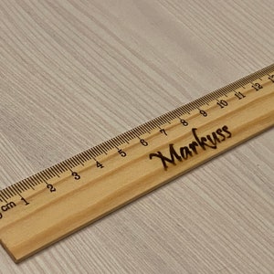 Zurück zur Schule, personalisierter Lineal, gravierter Lineal, personalisiertes Geschenk, personalisierter Lineal, Initial auf Lineal, Zentimeter Lineal, Lineal