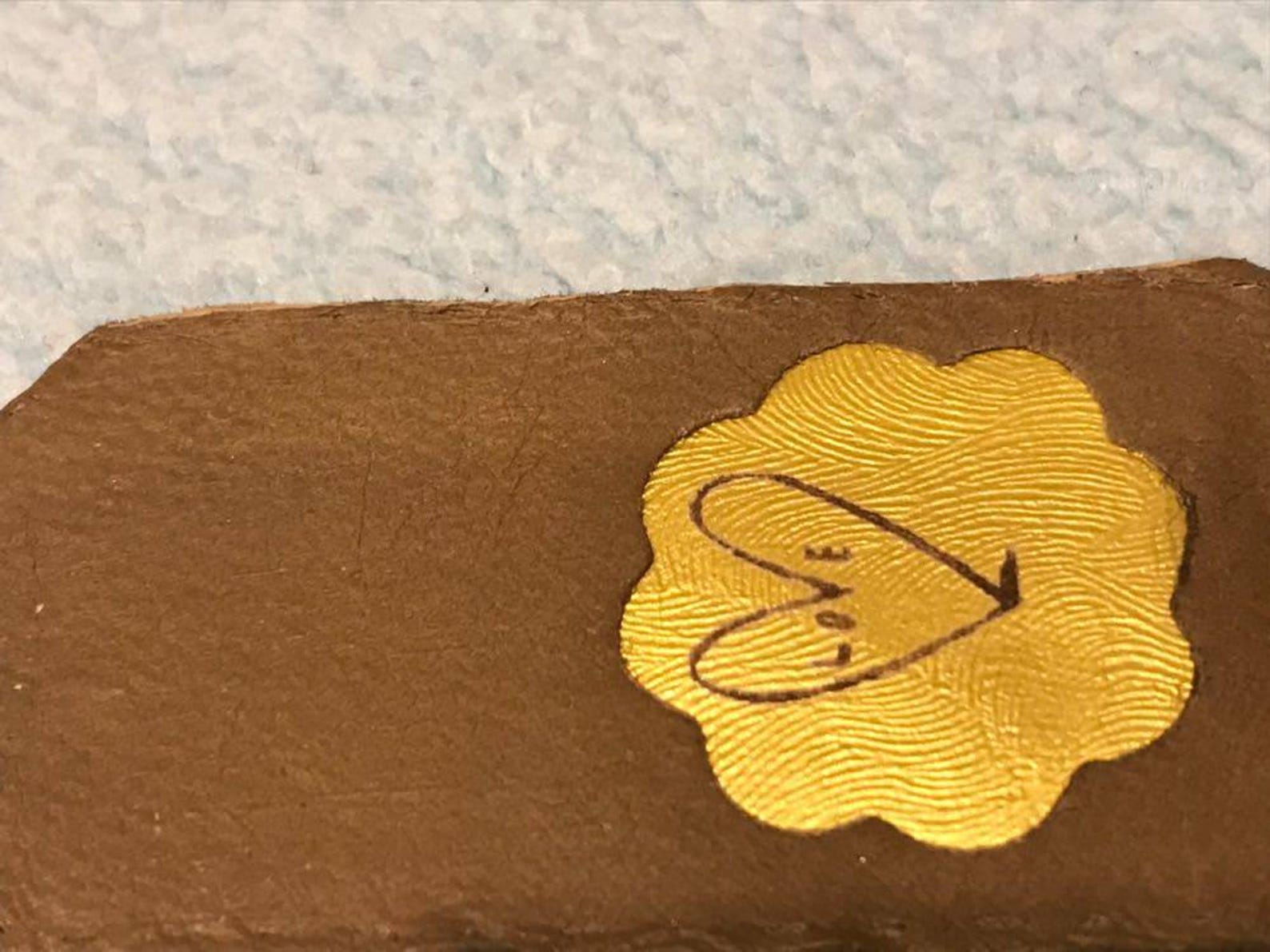 Scrapbook Keychainpersonalized Keychainleather Etsy