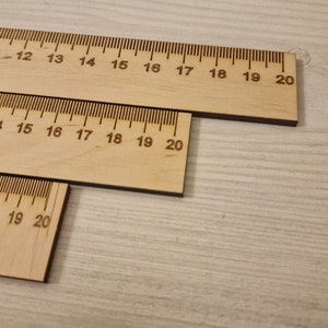 20 cm 3 pcs set, Special ruler,funny ruler,personalized ruler,engraved ruler,personalised Wooden Ruler,Ruler,initial on ruler